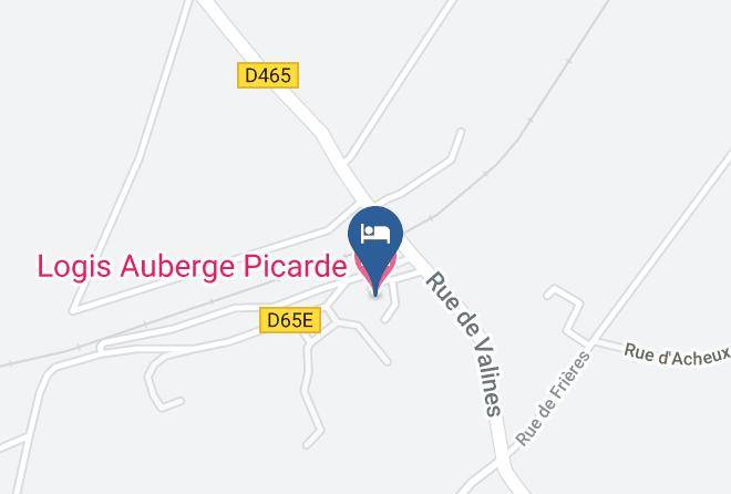 Somme - Logis Auberge Picarde Maps