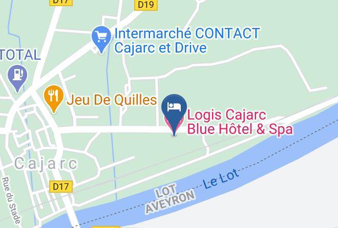 Lot - Logis Cajarc Blue Hotel & Spa Maps