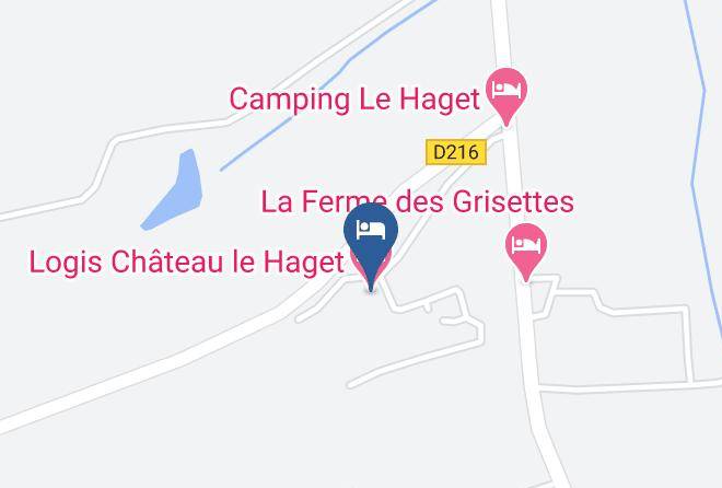 Gers - Logis Chateau Le Haget Maps