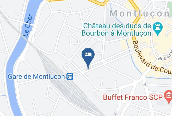 Allier - Hotel Des Bourbons Maps