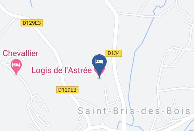 Charente Maritime - Logis De L'astree Maps