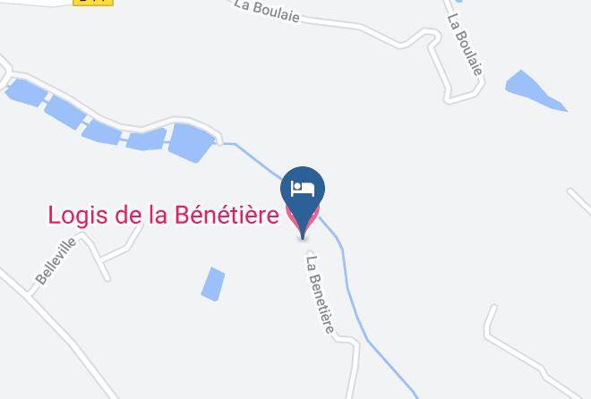 Vendee - Logis De La Benetiere Maps