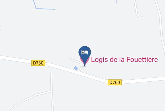 Indre Et Loire - Logis De La Fouettiere Maps