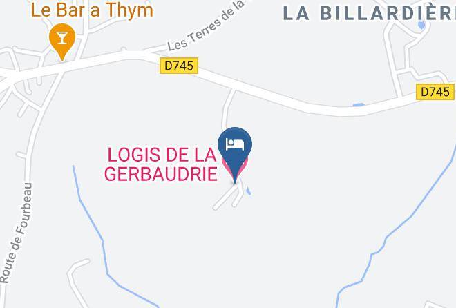 Deux Sevres - Logis De La Gerbaudrie Maps