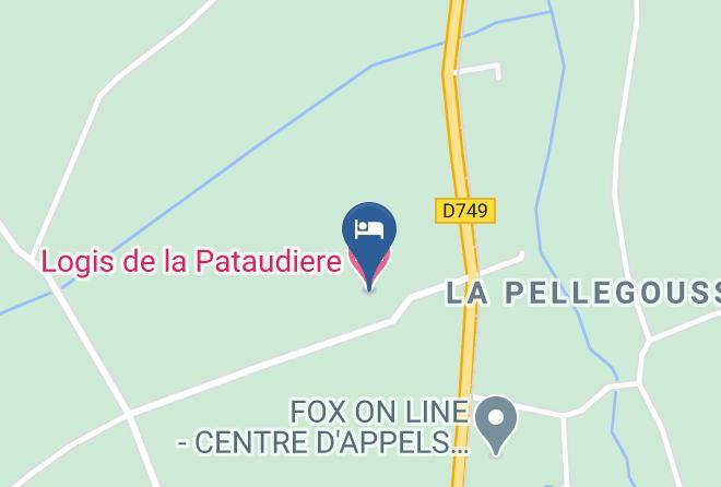 Indre Et Loire - Logis De La Pataudiere Maps