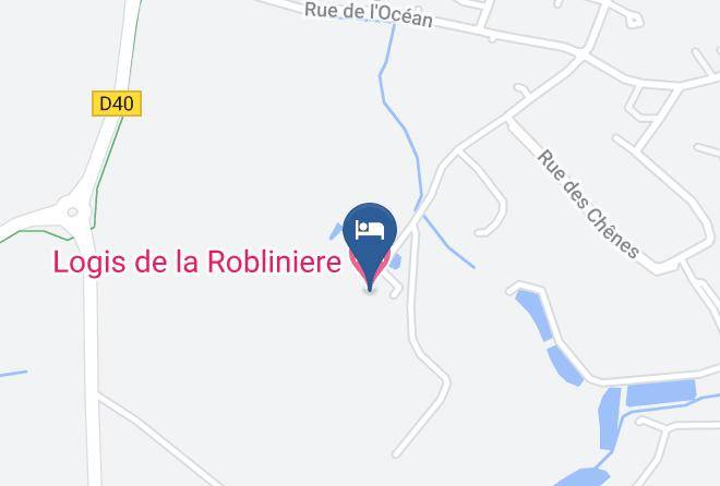 Vendee - Logis De La Robliniere Maps