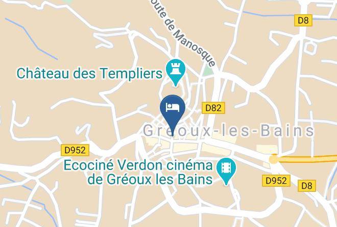 Alpes De Haute Provence - Le Logis De La Rose Maps