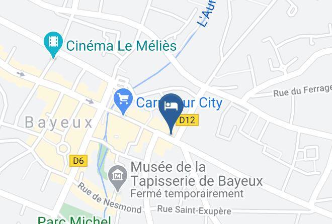 Calvados - Logis De Saint Jean Maps