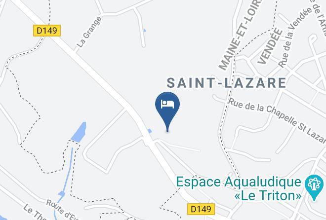 Logis De Treize Vents Map