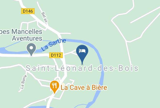 Sarthe - Logis Domaine De Gasseau Maps