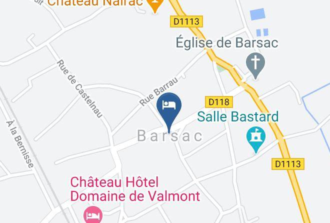 Gironde - Logis Domaine De Valmont Maps