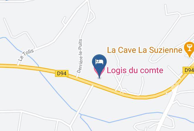 Drome - Logis Du Comte Maps