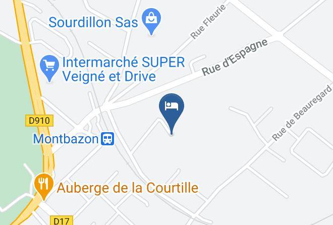 Indre Et Loire - Logis Du Lievre D'or Maps