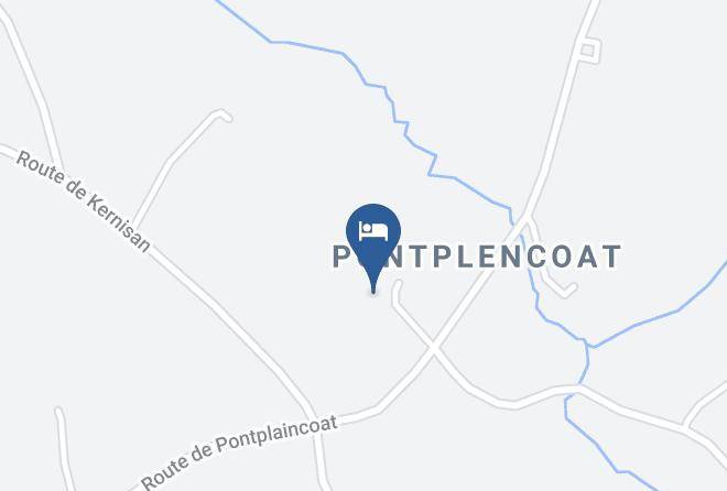 Finistere - Logis Du Tregor Maps