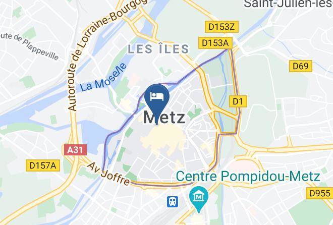 Logis Grand Hotel De Metz Map