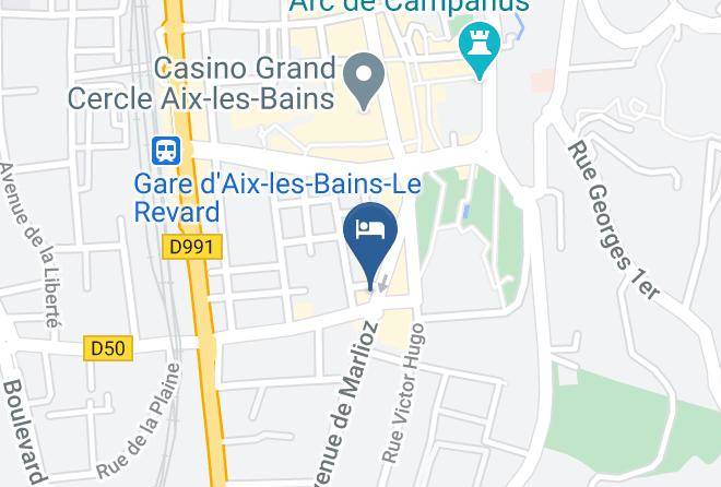 Savoie - Logis Grand Hotel Du Parc Maps
