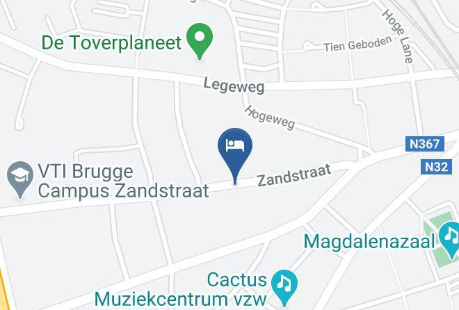 West Flanders - Holiday Home Zen Zand Maps