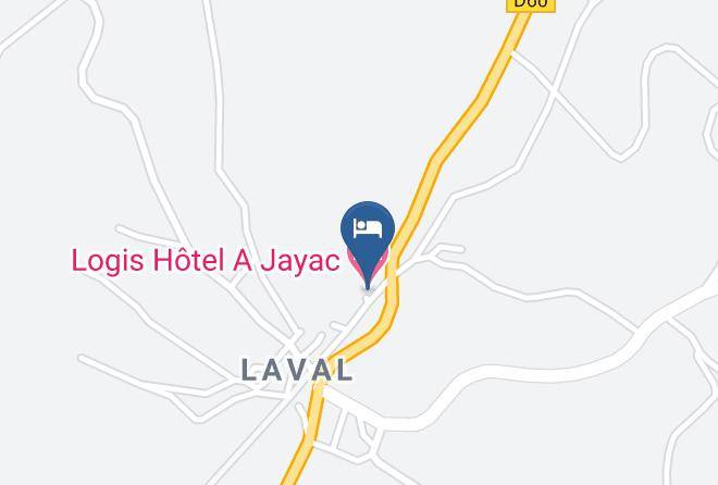 Dordogne - Logis Hotel A Jayac Maps