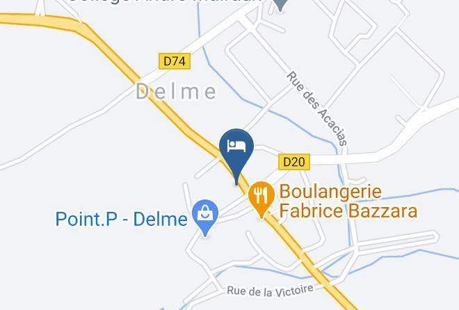Moselle - Logis Hotel A La 12 Maps