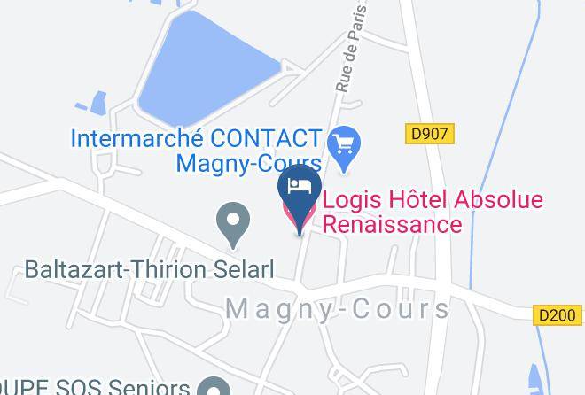 Nievre - Logis Hotel Absolue Renaissance Maps