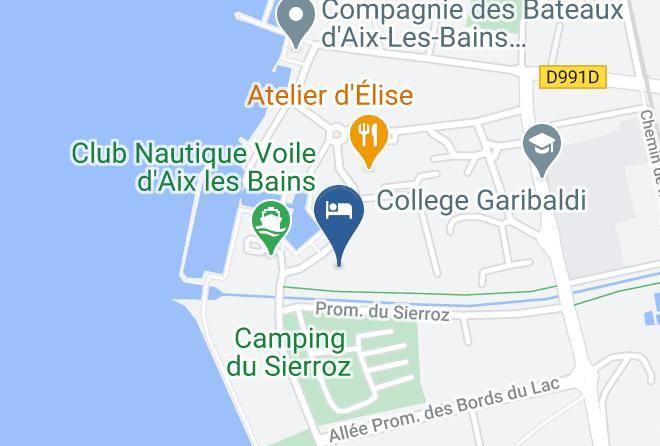 Savoie - Logis Hotel Adelphia Maps