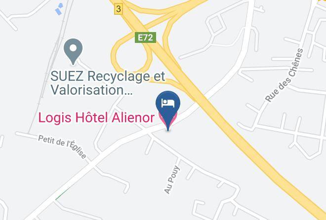 Gironde - Logis Hotel Alienor Maps