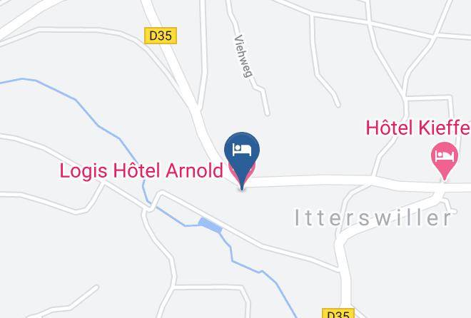 Bas Rhin - Logis Hotel Arnold Maps
