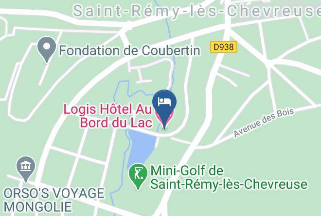 Yvelines - Logis Hotel Au Bord Du Lac Maps