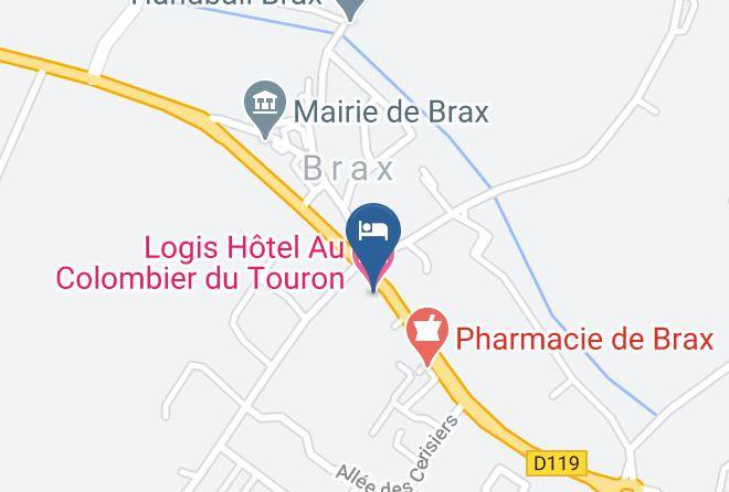 Lot Et Garonne - Logis Hotel Au Colombier Du Touron Maps