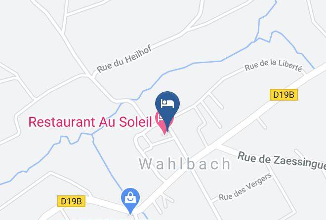 Haut Rhin - Logis Hotel Au Soleil Maps