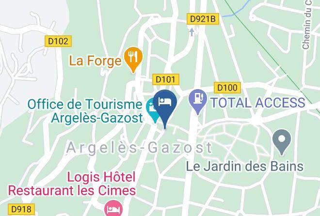 Hautes Pyrenees - Logis Hotel Beau Site Maps