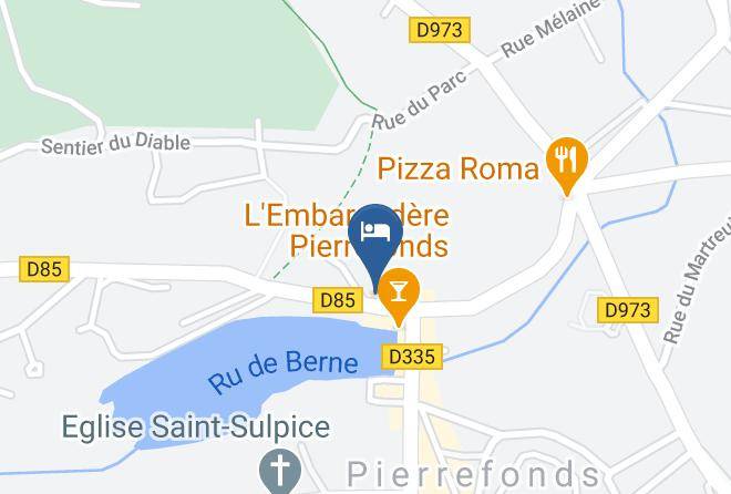 Oise - Logis Hotel Beaudon Maps