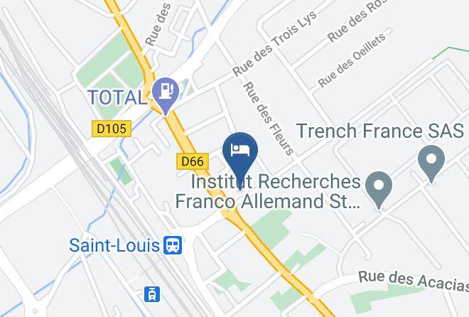 Haut Rhin - Logis Hotel Berlioz Maps