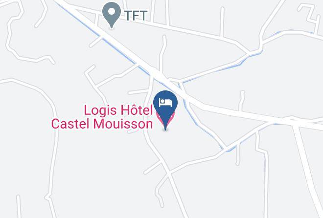 Bouches Du Rhone - Logis Hotel Castel Mouisson Maps