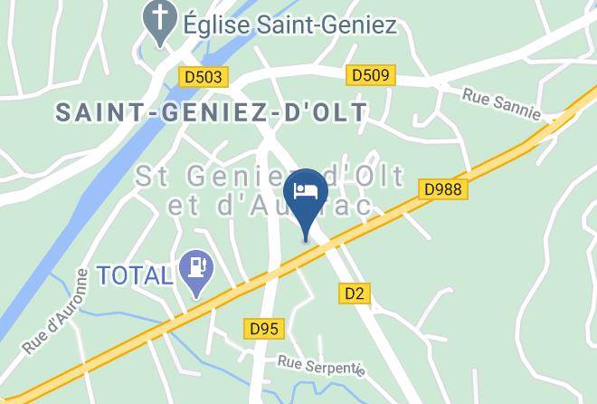 Aveyron - Logis Hotel De France Maps