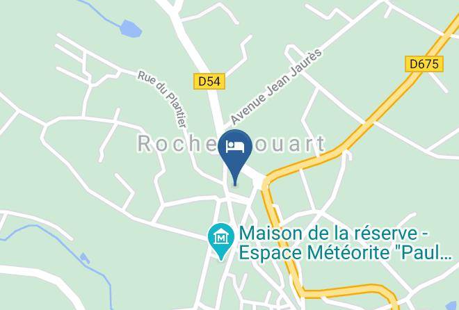 Haute Vienne - Logis Hotel De France Maps
