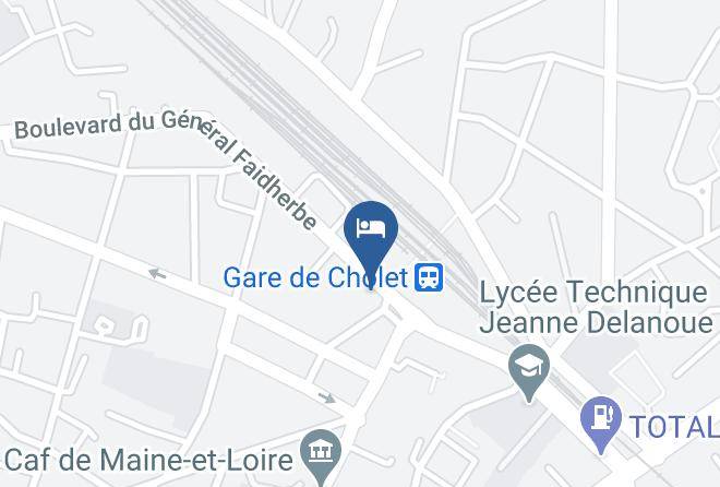 Maine Et Loire - Logis Hotel De France Maps