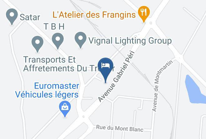 Rhone - Logis Hotel De France Maps