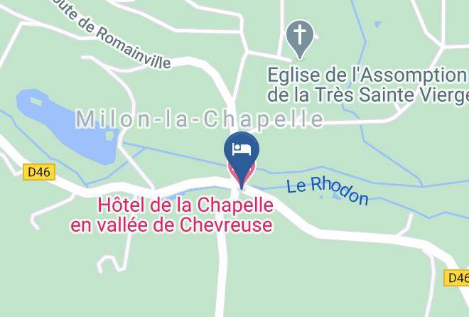Yvelines - Logis Hotel De La Chapelle Maps