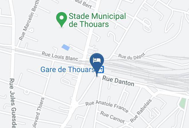 Deux Sevres - Logis Hotel De La Gare Maps