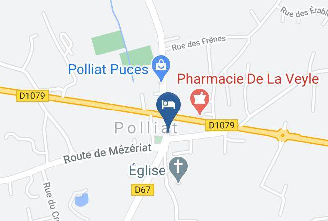 Ain - Logis Hotel De La Place Maps