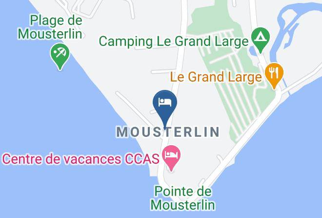 Finistere - Logis Hotel De La Pointe De Mousterlin Maps