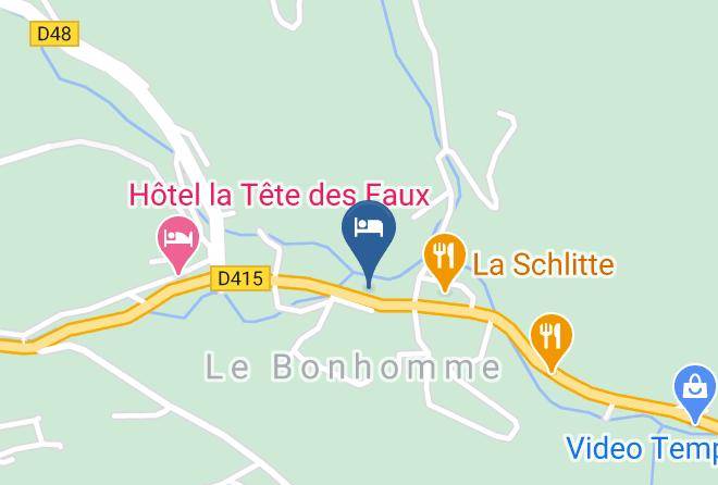 Haut Rhin - Hotel De La Poste Maps
