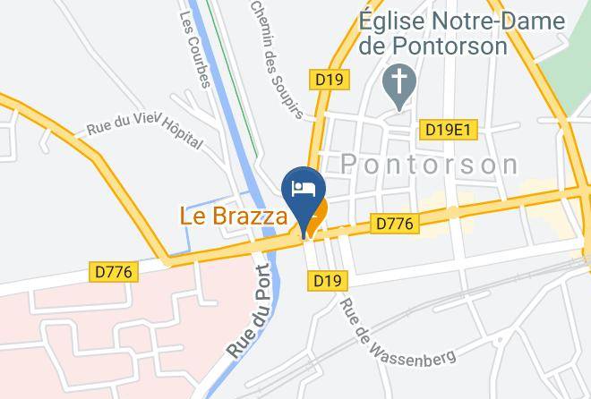 Manche - Logis Hotel De La Tour Brette Maps