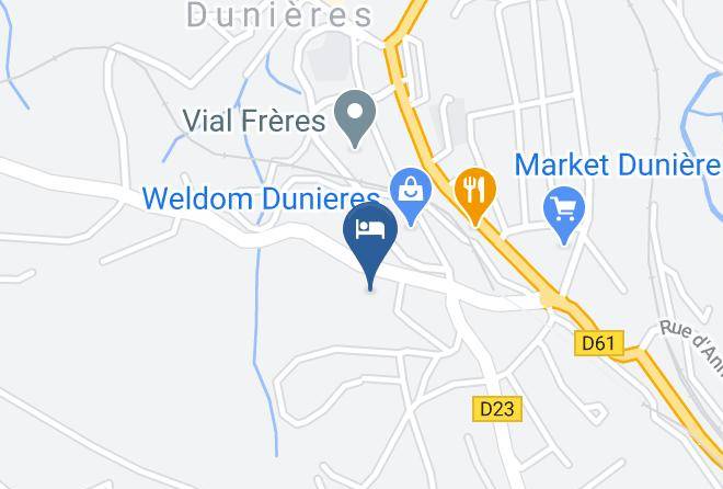 Haute Loire - Logis Hotel De La Tour Maps