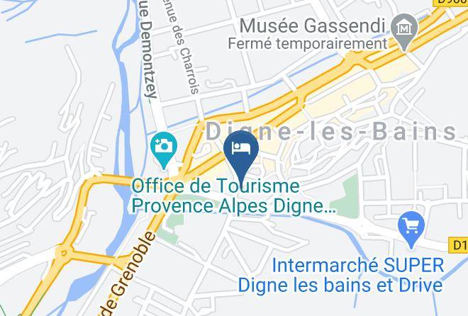 Alpes De Haute Provence - Logis Hotel De Provence Maps