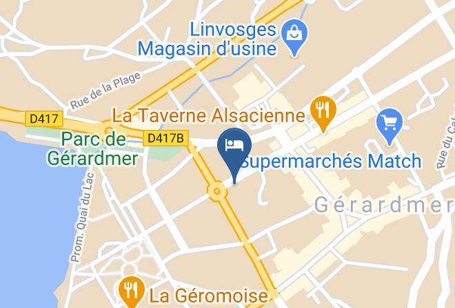 Vosges - Logis Hotel Des Bains Maps