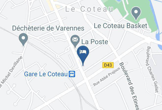 Loire - Logis Hotel Des Lys Maps