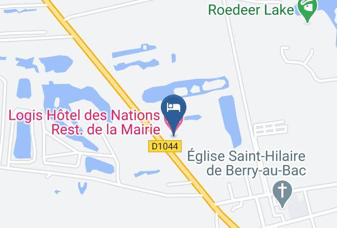 Aisne - Logis Hotel Des Nations Rest De La Mairie Maps