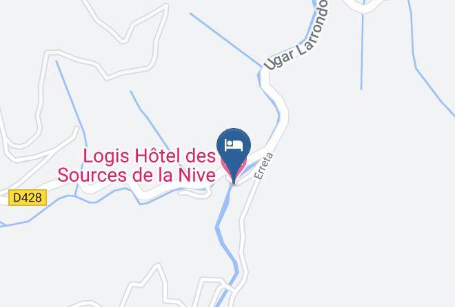 Pyrenees Atlantiques - Logis Hotel Des Sources De La Nive Maps